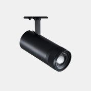 трековый светильник черного цвета для однофазной системы