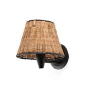 64307-71 Faro SUMBA Black/rattan table lamp настенный светильник черный