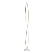 торшер с плавными линиями и вертикальной стойкой