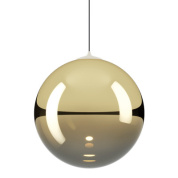 подвесной светильник с золотым основанием