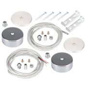 037773 Arlight Подвес токопроводящий ARL-SL-ROUND-D70-360deg горизонтальный