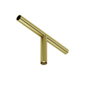 потолочный светильник Т-образной формы латунного цвета для системы Shelf