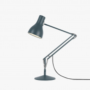 Type 75 Desk Lamp Slate Grey Anglepoise, настольная лампа