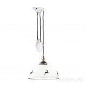 Kolarz NONNA 731.33.102 подвесной светильник состаренная латунь ø36cm высота 32cm мин. высота 62cm макс. высота 156cm 1 лампа e27