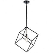 Cartone 1 Light Pendant Black подвесной светильник 42525BK Kichler