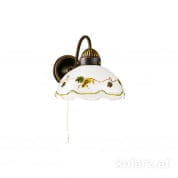 Kolarz NONNA 731.61.110 настенный светильник состаренная латунь ширина 20cm высота 20cm 1 лампа e27