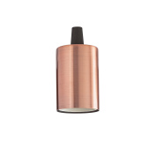 249254 Ideal Lux PORTALAMPADA E27 LISCIO RAME lampholder