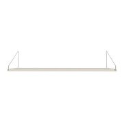 8434 Shelf Library Frama Полка белая 20x80