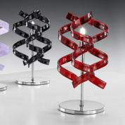 Metal Lux Astro TL S современный настольный светильник хром; красный 206.121.04
