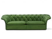 Bohemian Тафтинговый кожаный диван Moroso PID438250