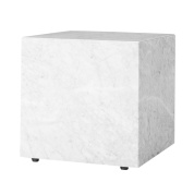 71009-002266 Audo Copenhagen Plinth Кубический приставной столик 40x40 см, каррарский мрамор