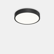 327600 Ideal Lux RAY PL D40 NERO потолочный светильник черный