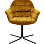 80042 Вращающееся кресло Colmar Yellow Kare Design