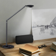 05101ASTHXXXX Elesi luce Doc TL R LED настольный светильник с тач-диммером серебристый