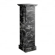 110752 Column Caselli black faux marble колонна Eichholtz