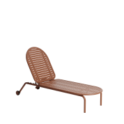 M0745313 WEEK-END Petite Friture Шезлонг садовый терракотовый