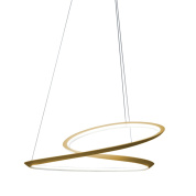 подвесной светильник с изогнутыми кольцами