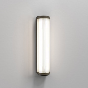 настенный светильник вертикальный корпус бронза