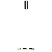 подвесной светильник с округлым плафоном из матового стекла