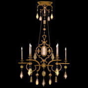 726040-1 Encased Gems 50" Oval Chandelier люстра, Fine Art Lamps