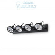 200255 GLIM PL4 Ideal Lux потолочный светильник черный