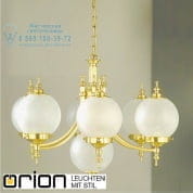 Люстра Orion Chandelier LU 1510/6+1 bronze/407/18 matt