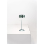 LD1080V3 Zafferano настольная лампа на батарейках SISTER LIGHT IP65, зеленая, анодированная, с регулировкой яркости