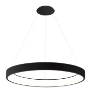 C3450670NDT ACB Dilga SP 135 LED крупная круглая люстра опаловый; чёрный