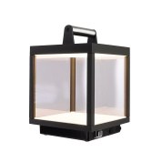 346009 Deko-Light Lacertae настольная лампа на аккумуляторе темно-серая нержавеющая сталь