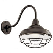 Pier 12" 1 Light Wall Light Olde Bronze уличный настенный светильник 49990OZ Kichler