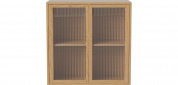 Case 2 x 2 w. 2 glass doors and 2 shelves - 28 cm Bolia книжный шкаф