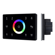 028405 Arlight Панель Sens SMART-P85-RGBW Black (230V, 4 зоны, 2.4G)