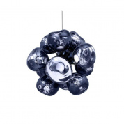 Melt Burst Chandelier Smoke LED Tom Dixon, люстра