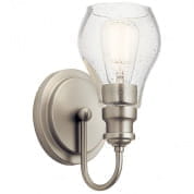 Greenbrier 1 Light Wall Sconce Nickel настенный светильник 45390NI Kichler