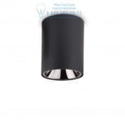 205984 NITRO 15W ROUND Ideal Lux потолочный светильник черный