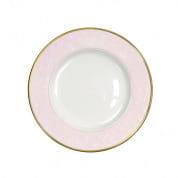 Taormina pink & gold dinner plate тарелка, Villari