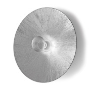 настенный светильник с круглым основанием цвета серебро и подвесными элементами