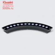 BE16 Lun-Up Evo iGuzzini Ground and pavement recessed luminaire - Warm White LEDs - external power supply Vin=24V dc - Flood optic