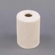 керамический цилиндрический абажур матового белого цвета