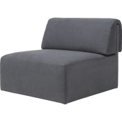 10054319-CH1294/096 GUBI Wonder Sofa Чудо-модуль, средняя часть PG1, Hot Madison 1294/096 FC