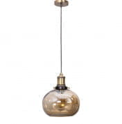Contemporary Lustrous Glass Bowl Hanging Light подвесной светильник FOS Lighting Antq-Holder-CapitalLust-HL1