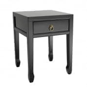 110028 Side Table Chinese Low black finish SIDE TABLES Eichholtz