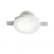 139012 SAMBA ROUND D90 Ideal Lux встраиваемый светильник белый