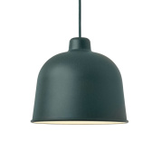 подвесной светильник темно зеленый d21 см