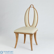 Adelaide Chair-Beige Leather Global Views кресло