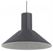 подвесной светильник с вытянутым плафоном бронза