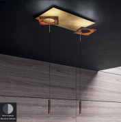 Petra Icone Многорожковый подвес Round, Square Aluminium, Black i-c-0476