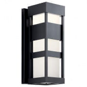 Ryler LED 3000K 18" Wall Light Textured Black уличный настенный светильник 59036BKLED Kichler