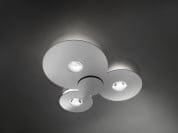Bugia Triple Ceiling Lamp Chrome (3000K) потолочная лампа Studio Italia Design 161017