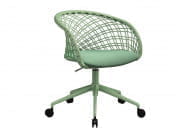 P47 Вращающийся офисный стул с основанием из 5 спиц и колесиками Midj